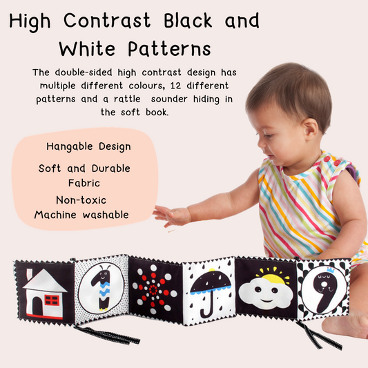 High Contrast Sensory Baby Book