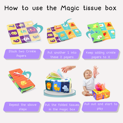 Montessori Magic Tissue Box